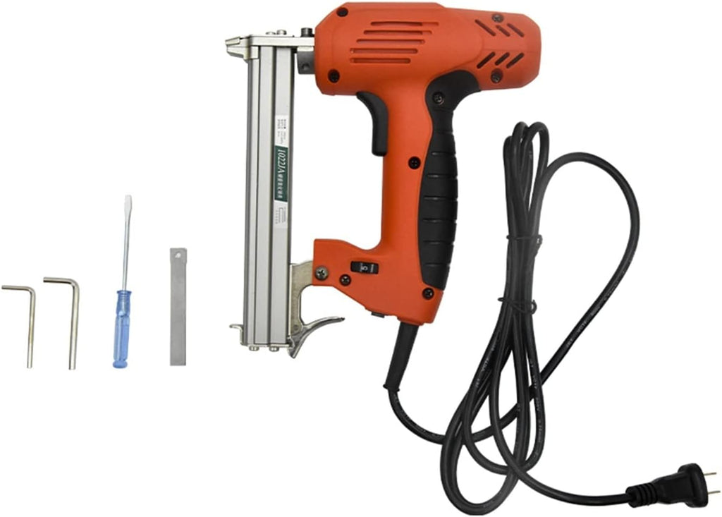 Electric Nails Staple Gun Adjustable 1022-yard Nail Gun Woodworking Tool Nail Gun Nailer Electric Staples Nail Guns 2000W,DIY Tools