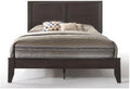 Acme Madison King Wooden Panel Bed in Espresso