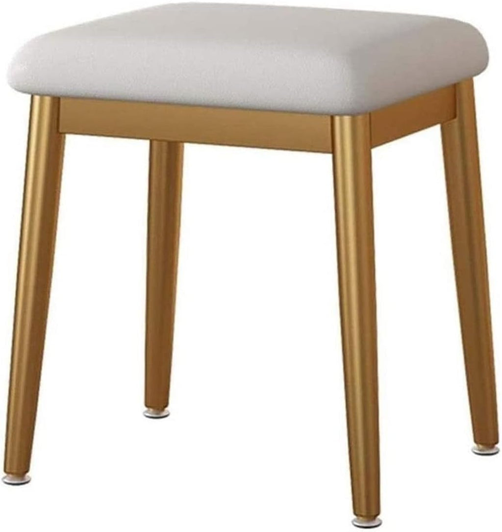 BTZHY Vanity Chair,Dining Desk Stools, Leather Footstools, Vanity Benches, Piano Stool, Women Makeup Seat, Dressing Stools