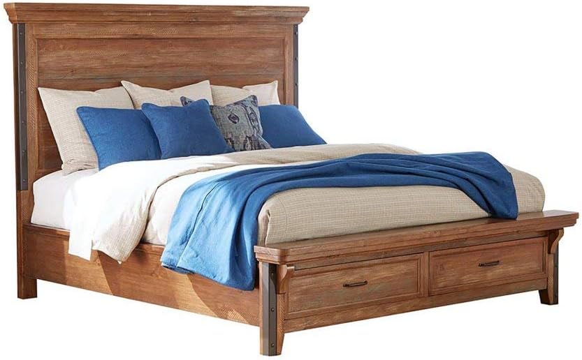 Intercon Taos King Size 4 Piece Storage Bedroom Set