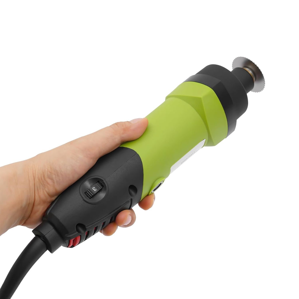 Electric Plaster Cutter with Dual Insulation, 12500 oscillations/min Cast Saw for Orthopedic Cast Removal, 6-Speed Electric Plaster Cutting Tool with 3 Blades & Storage Case, 125W