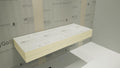 Floating Shower Bench Kit with GoBoard® - Original Shower Bench Bracket® (12x24)-Ideal for New Constructions, Bathroom Reno's, Shower Projects, Shower Bench Kits