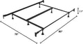 DS Solutions USA Natural Trophy Medium Plush Eurotop (King) Mattress Set with Metal Bed Frame - Spine Support, Orthopedic Type, High Foam Quality, Longlasting Comfort