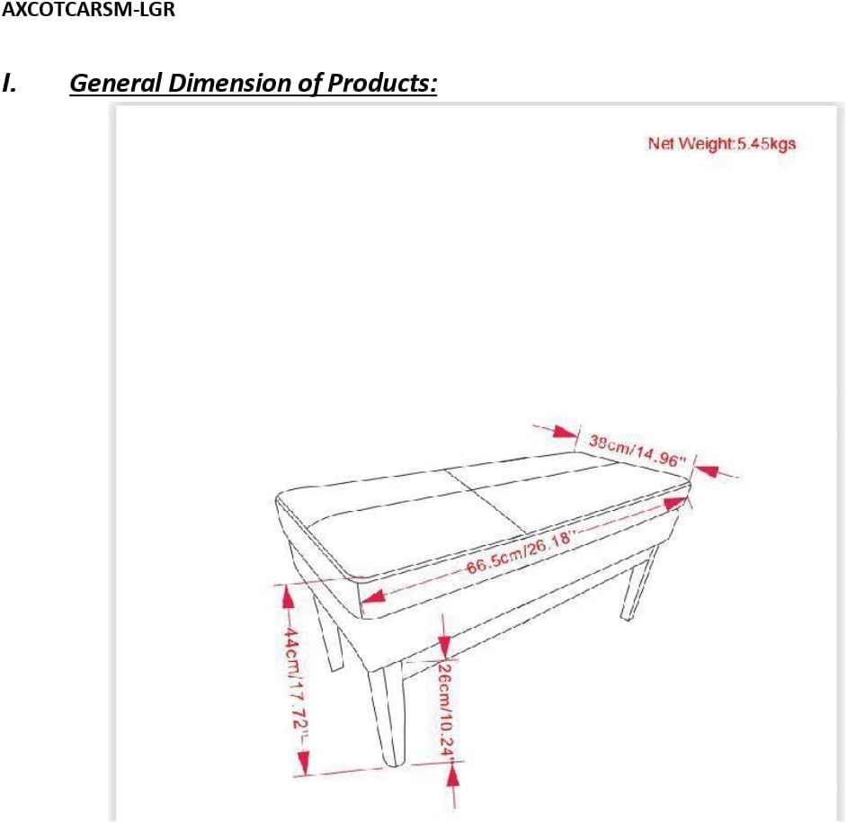 SIMPLIHOME Carlson Small Ottoman Bench - 27 inch Wide Upholstered Woven Fabric Rectangle Ottoman in Distressed Saddle Brown, Mid Century Modern Bench for Bedroom or Living Room with Padded Seat