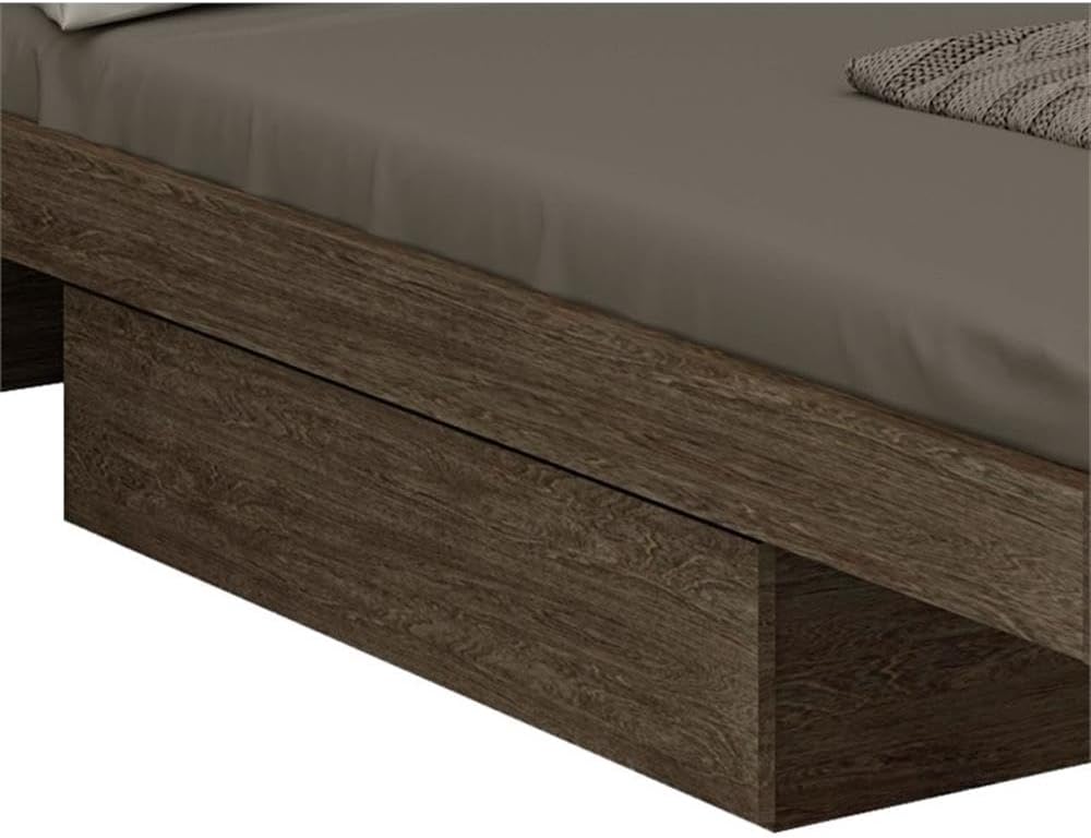 Pemberly Row 4-Piece Eastern King Bedroom Set, Lacquer Wood Construction, High-Gloss Wenge Finish, Includes Bed with Tufted Headboard, Nightstand, Dresser, Mirror, Elegant Design for Modern Bedrooms