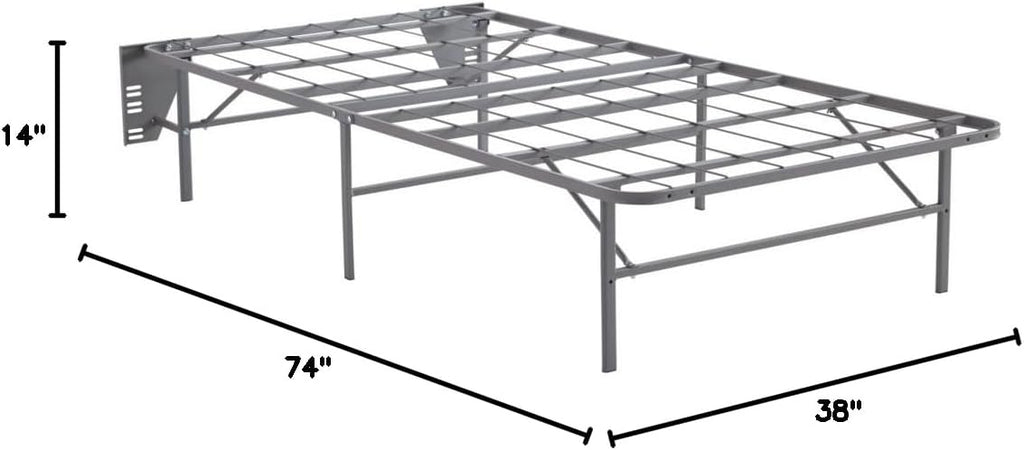 Signature Design by Ashley Better than a Boxspring RTA Foundation, 14 Inch Mattress Riser, Twin