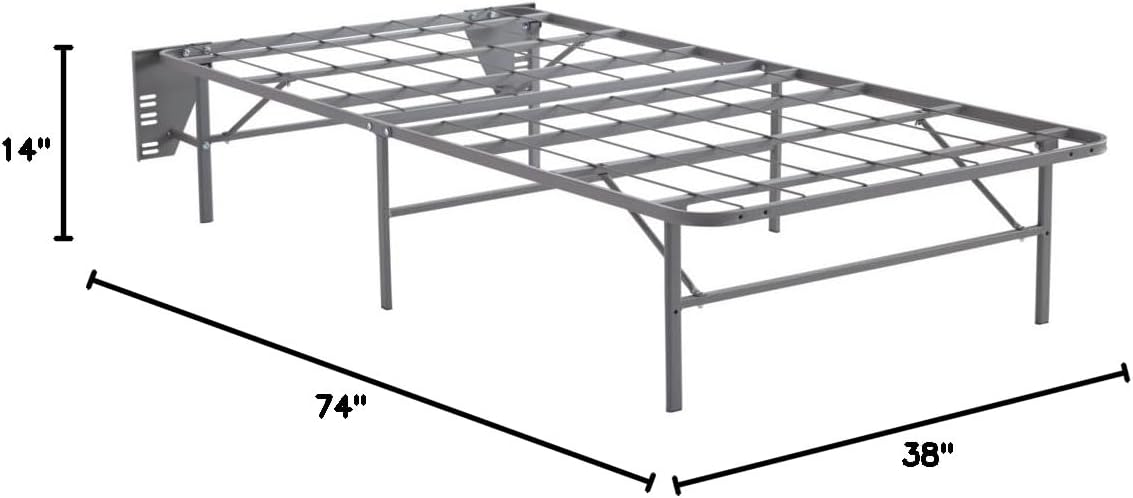 Signature Design by Ashley Better than a Boxspring RTA Foundation, 14 Inch Mattress Riser, Twin