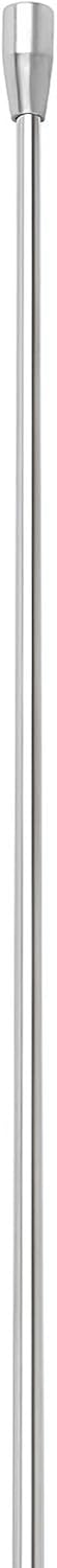 TC-B2M 1.8-36Mhz (160meter to 8meter) 50.7inch 120W Stainless Steel CB Mobile Base Antenna with PL259(UHF-Male) Connector for Yaesu Motorola Midland Icom Ham Mobile Radio Transceiver