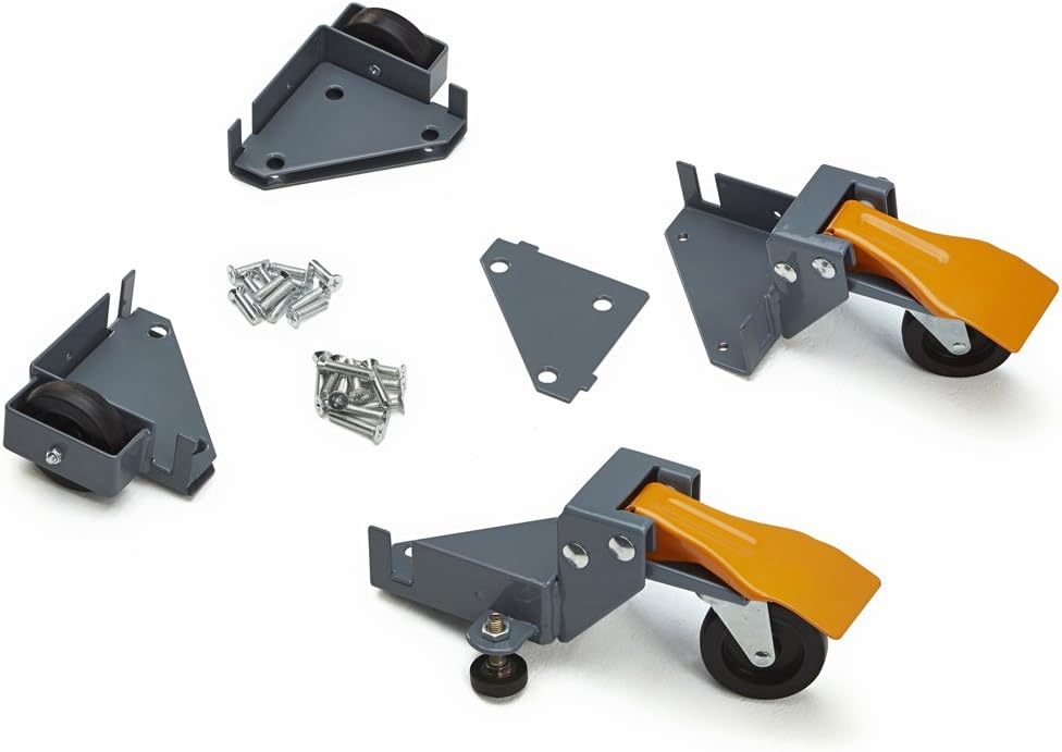 BORA Universal Mobile Base PM-1050 and Portamate Mobile Base Kit PM-1100 for Mobilizing Tools, Machines, Equipment