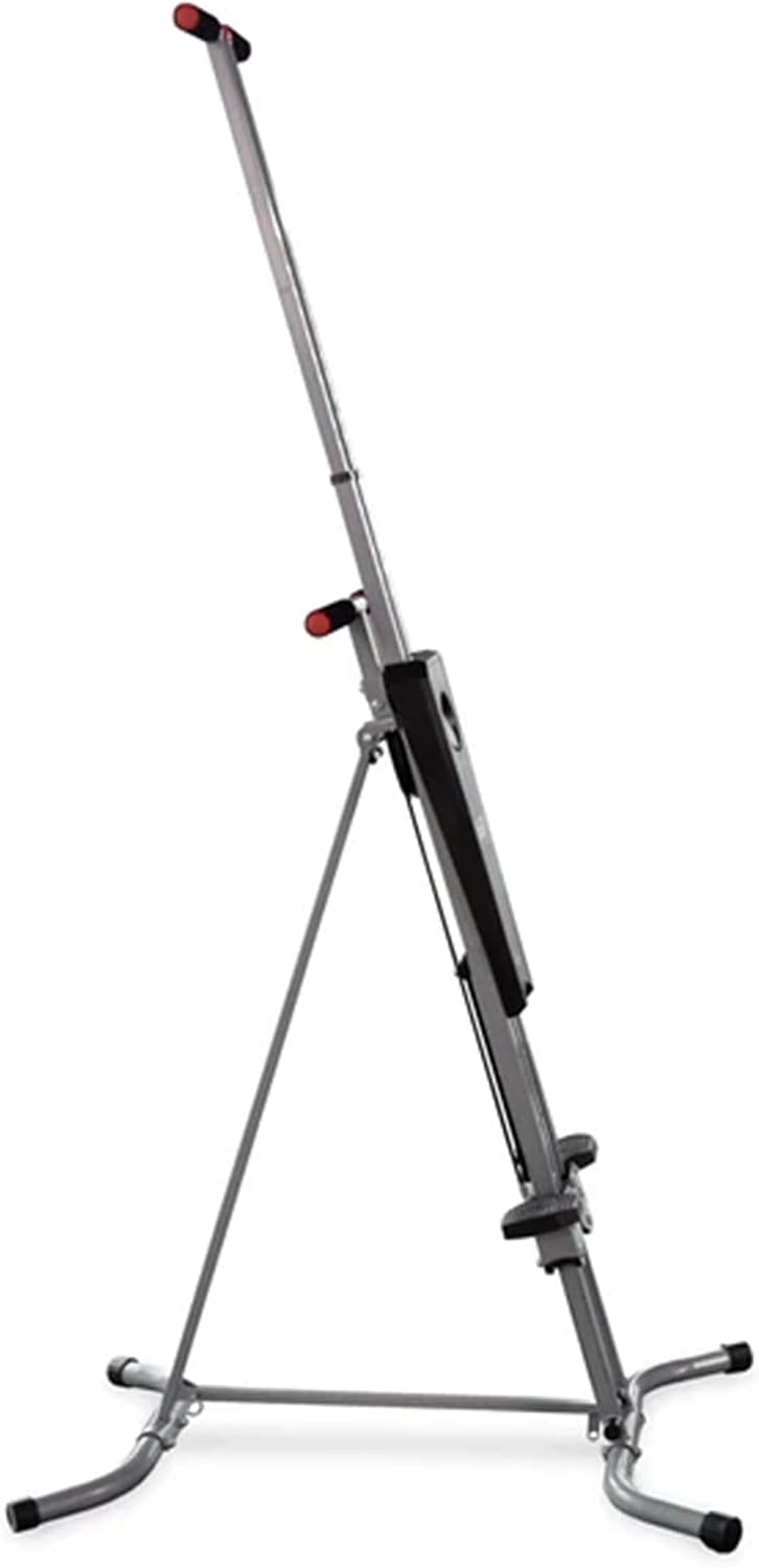 MaxiClimber 2.0 Vertical Climber ERS (Elastic Resistance System) - Easy to Assemble, Folding Exercise Machine Combines Cardio & Strength Training for a Low Impact, Full Body Workout - Free Fitness App