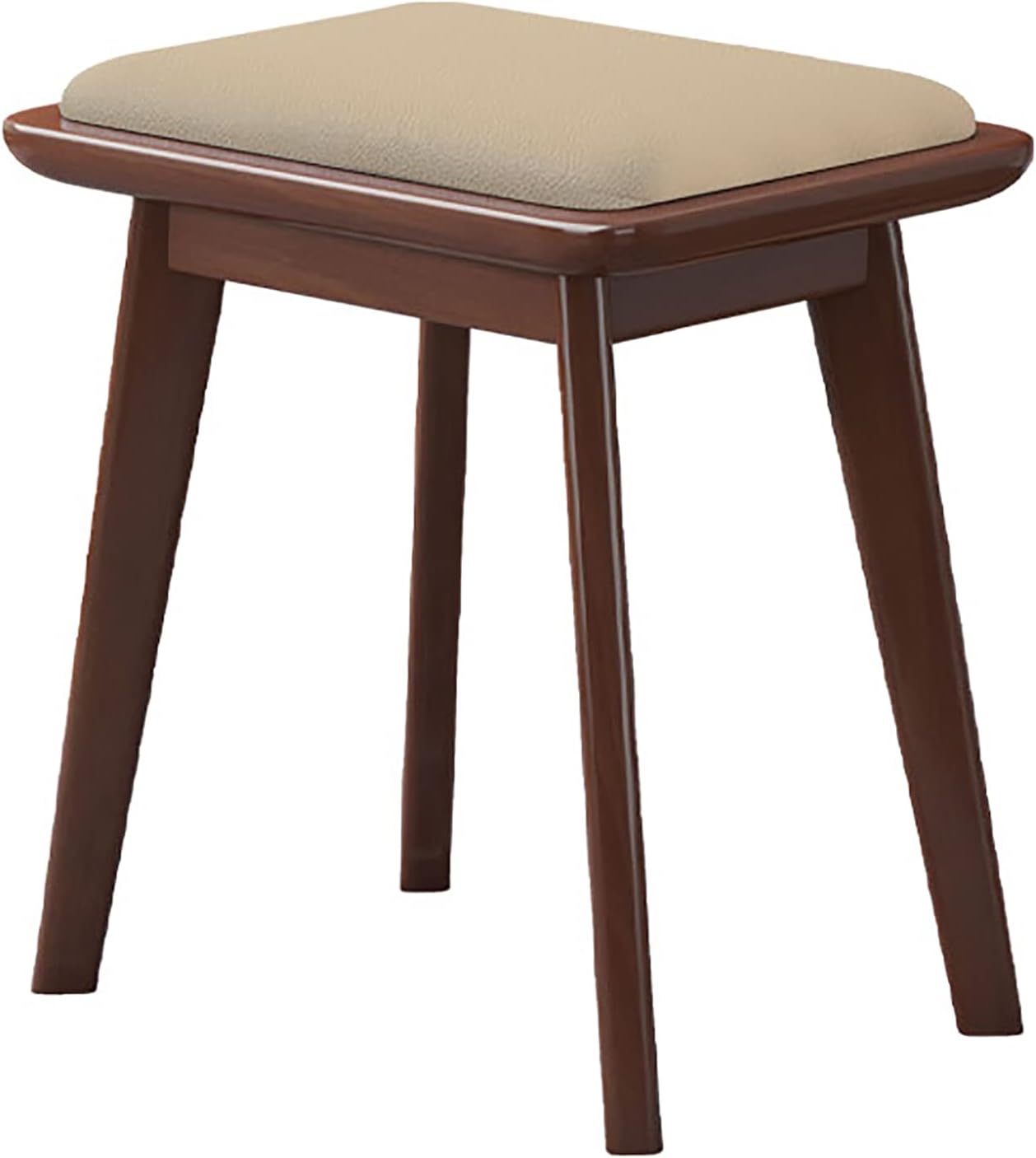 BTZHY Vanity Chair,Vanity Stool,Modern Upholstered Makeup Dressing Bench Footstool Side Table Seat Dressing Chair,Piano Seat with Padded Cushion and Solid Wood Leg