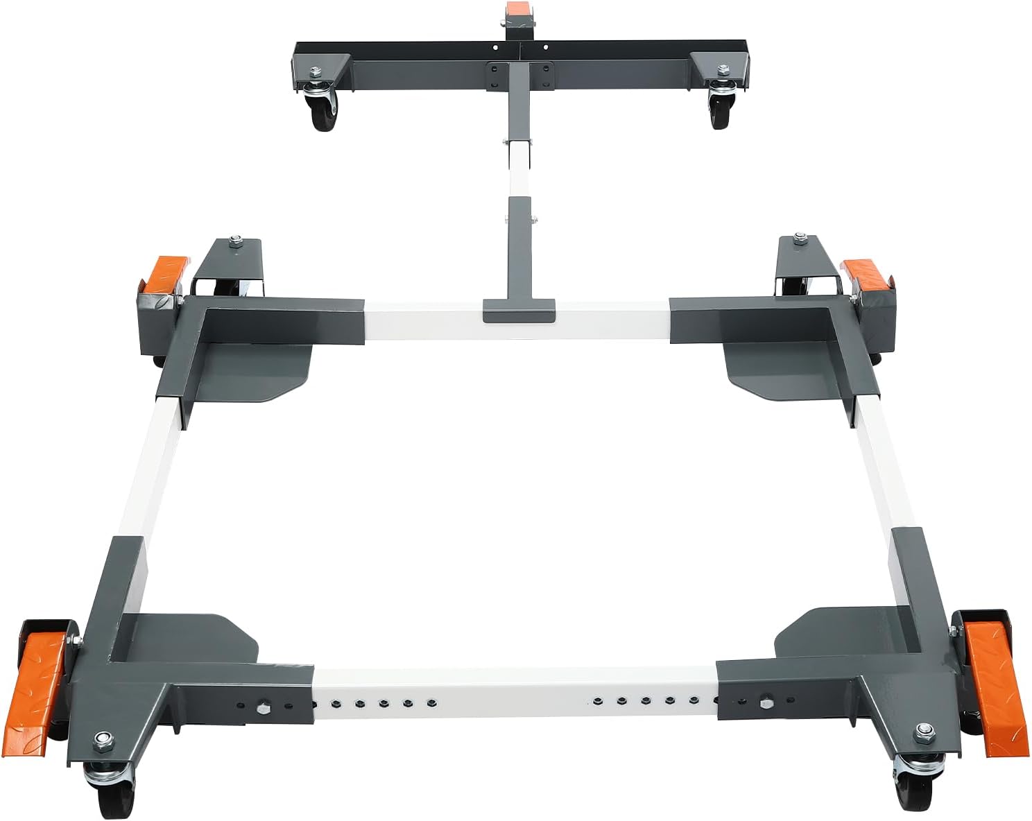 Mobile Base 600LBS Universal Mobile Base Adjustable Mobile Base with 6 Wheels Heavy Duty Universal Mobile Base Stand for Factories, Homes
