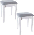 Set of 2 Vanity stools for Creating Cozy Corners