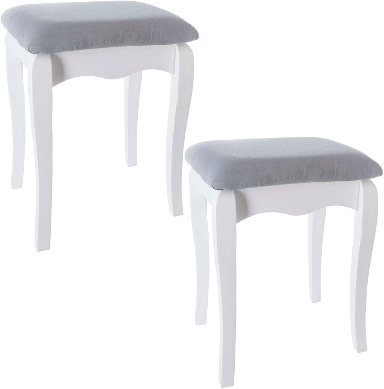Set of 2 Vanity stools for Creating Cozy Corners