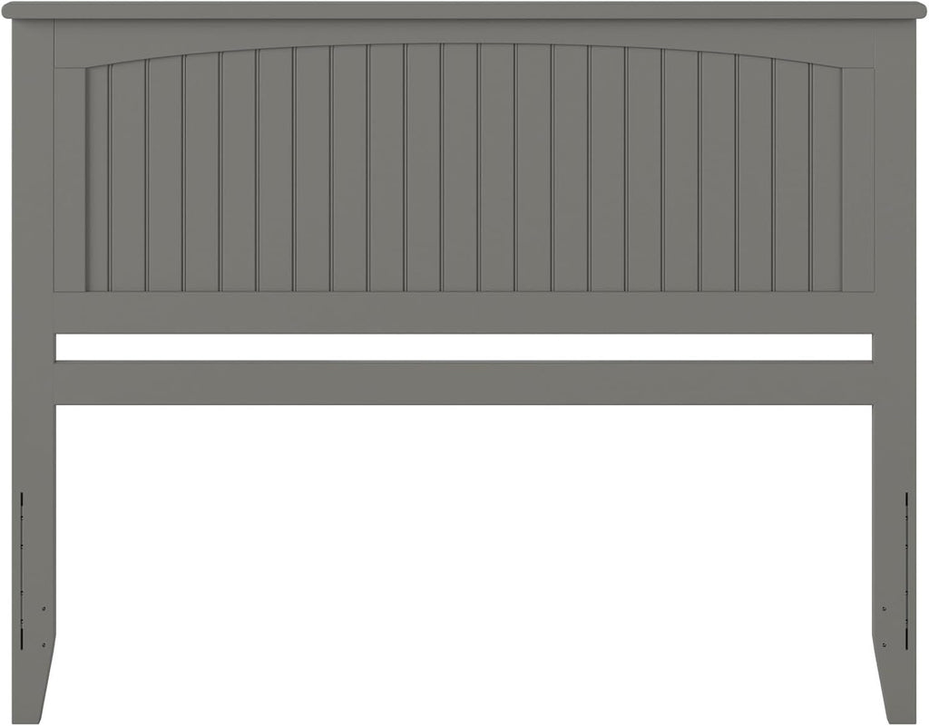 AFI, Nantucket King Solid Wood Panel Headboard, Grey