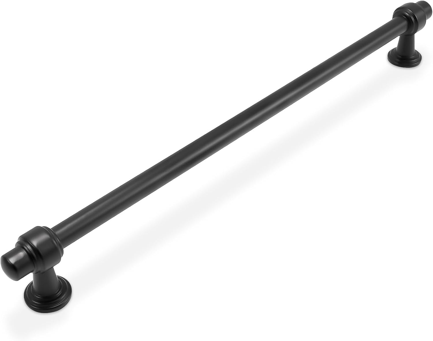 10 Pack 12-3/5 inch(320mm) Matte Black Kitchen Cabinet Handles Cabinet Pulls Black Drawer Pulls Kitchen Cabinet Hardware Handles Drawer Pulls Dresser Handles