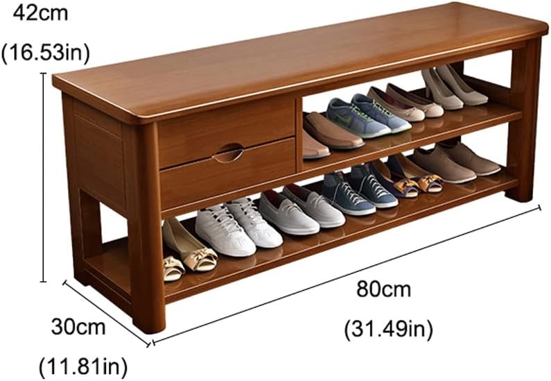 Stylish Shoe Rack Bench with Storage Drawer Versatile Entryway Stool for Living Room Porch Corner Corridor Perfect for nizing Shoes and Enhancing Home Decor