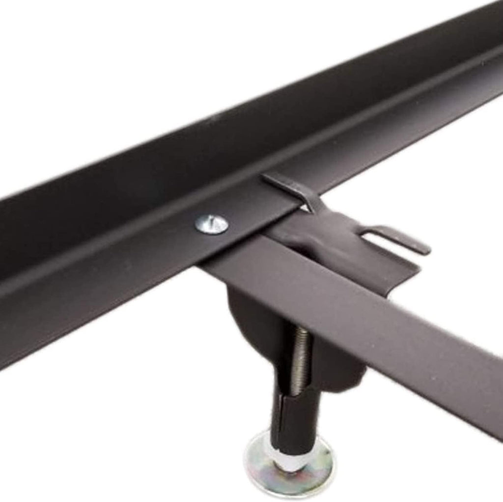 Glideaway Premium Heavy Duty Bed Frame 9-Leg w/ Center Support for Box Spring and Mattress Sets, USA Made, Queen Size