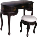 Vanity Benches Vanity Desk Set Retro Small Bedroom Dresser Flip Mirror Dresser Ladies Dresser Multifunctional Table with Stool (Color : A)