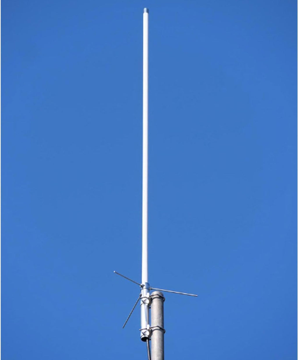 Dual Band VHF UHF 2m 70cm Base Antenna for Mobile Ham Radio Repeater Base Station, 144/440 MHz, 10meter svy50-5 Cable/ 200Watt/ BNC/SMA/UHF/ So239, 5.6 FT