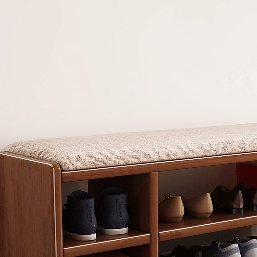 Double Layer Shoe Rack Bench for Entryway Stylish Home Porch Shoe Changing Stool Perfect for Living Room Corridor & Corner Versatile Sofa Stool for Shoes Storage