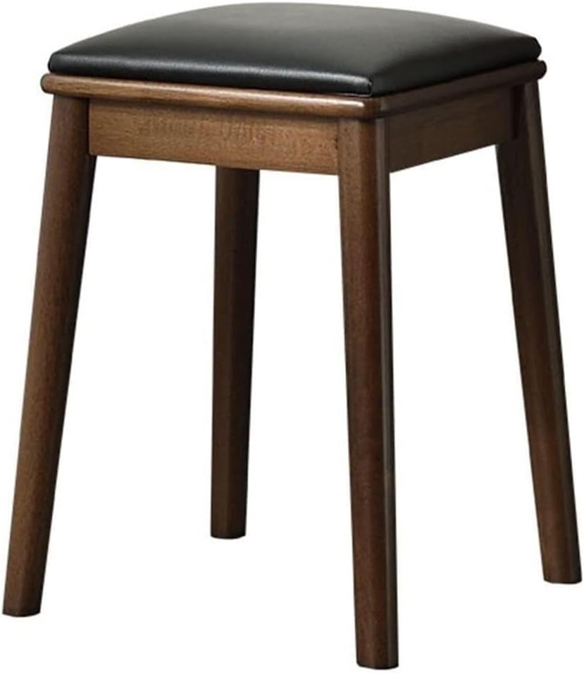 BTZHY Vanity Chair,Leather Footstools, Vanity Benches, Piano Stool, Makeup Seat, Garden Stools, Dressing Stools, Living Room and Bedroom Desk Stools