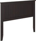AFI, Nantucket Full Solid Wood Panel Headboard, Espresso