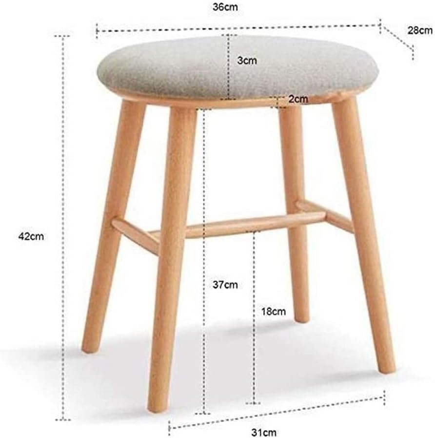BTZHY Vanity Chair,Vanity Benches, Footstools, Piano Stool, Makeup Seat, Dressing Stools, Living Room and Bedroom Desk Stools