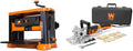WEN 15-Amp 13-Inch Benchtop Thickness Planer and 8.5-Amp Biscuit Joiner Bundle with Blades, Biscuits, and Carrying Case