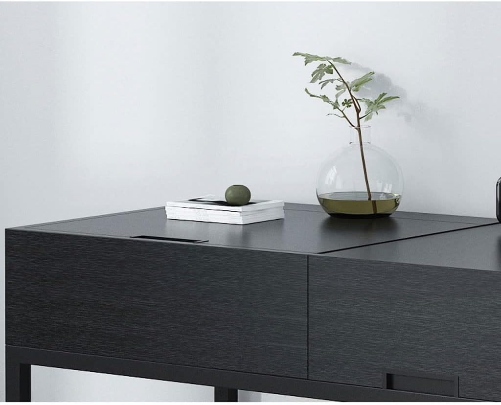 Vanity Benches Vanity Table Minimalist Dresser Multifunctional Table Modern Ladies Dresser Bedroom Small Dresser with Stools and Drawers (Color : A)