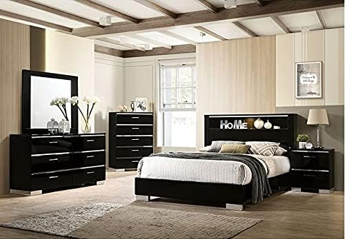 Carlie 6-Piece Bedroom Set (King)