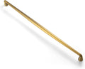 Goo-Ki Brushed Brass Bronze Zinc Alloy Cabinet Handles - 12.6''(320mm) Hole Center Affordable Luxury Cabinet Pull Hardware for Bedroom, Kitchen, 6 Pack……