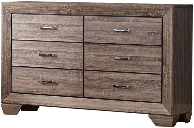 Coaster Fine Furniture Kauffman 4-piece Eastern King Bedroom Set Washed Taupe