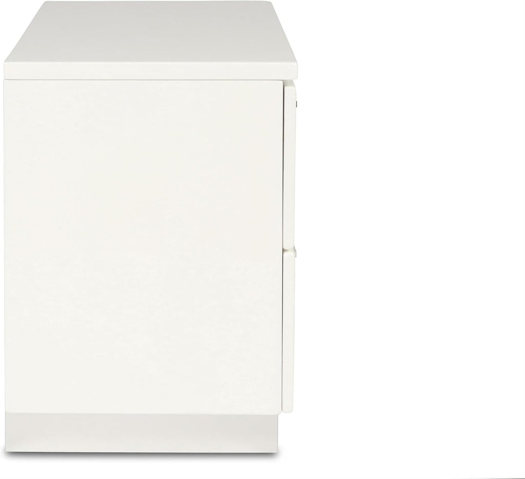 New Classic Sapphire 6-Piece Wood King Bedroom Set with 2 Nightstands in White