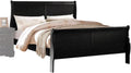 Acme Louis Philippe Eastern King Bed in Black
