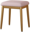 BTZHY Vanity Chair,Dining Desk Stools, Leather Footstools, Vanity Benches, Piano Stool, Women Makeup Seat, Dressing Stools