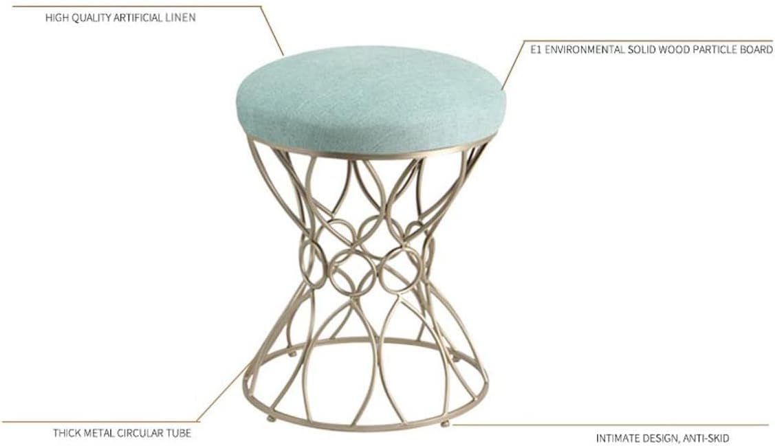 BTZHY Vanity Chair,Vanity Benches, Makeup Seat, Dressing Stools, Living Room and Bedroom Desk Stools, Footstools, Piano Stool, Dining Desk Chairs