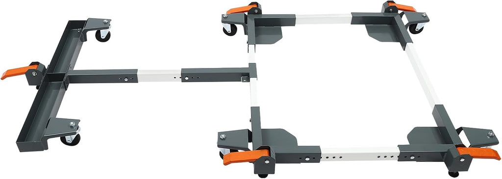 Mobile Base 600LBS Universal Mobile Base Adjustable Mobile Base with 6 Wheels Heavy Duty Universal Mobile Base Stand for Factories, Homes