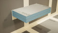 The Original Floating Shower Bench Kit with Wedi Building Boards & Original Shower Bench Bracket (12x24)-Great for New Constructions or Bathroom Renovations, Ready to Tile Shower Bench