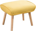 BTZHY Vanity Chair,Foot Stool Ottoman Fabric Stool Small Footstool Step Stool Change Shoes Foot Rest Solid Wood Home Decorative Living Room Balcony, 5 Colors