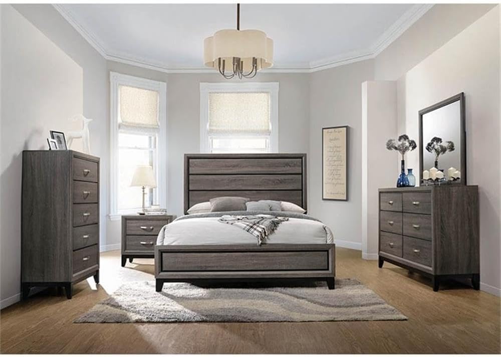 Deanna 4-piece Eastern King Bedroom Set Black