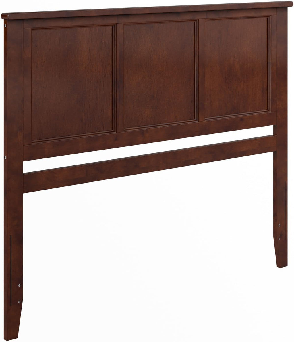 AFI, Madison Queen Solid Wood Panel Headboard, Walnut