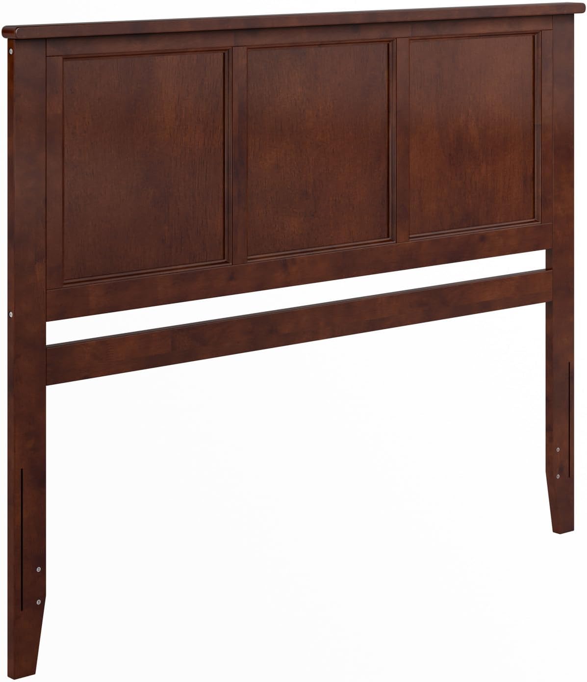 AFI, Madison Queen Solid Wood Panel Headboard, Walnut