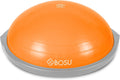 Bosu Balance Ball Exercise Trainer, Home Gym Equipment w/Guided Workouts & Pump, 26' Inflatable Fitness Platform for Strength Training, Standing, Balancing, and Core Workout