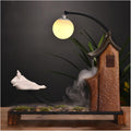 Small Indoor Water Fountain Water Features Outdoor Tabletop Fountain Indoor Tabletop Home Decoration Fountain with Pedestal Zen Decoration