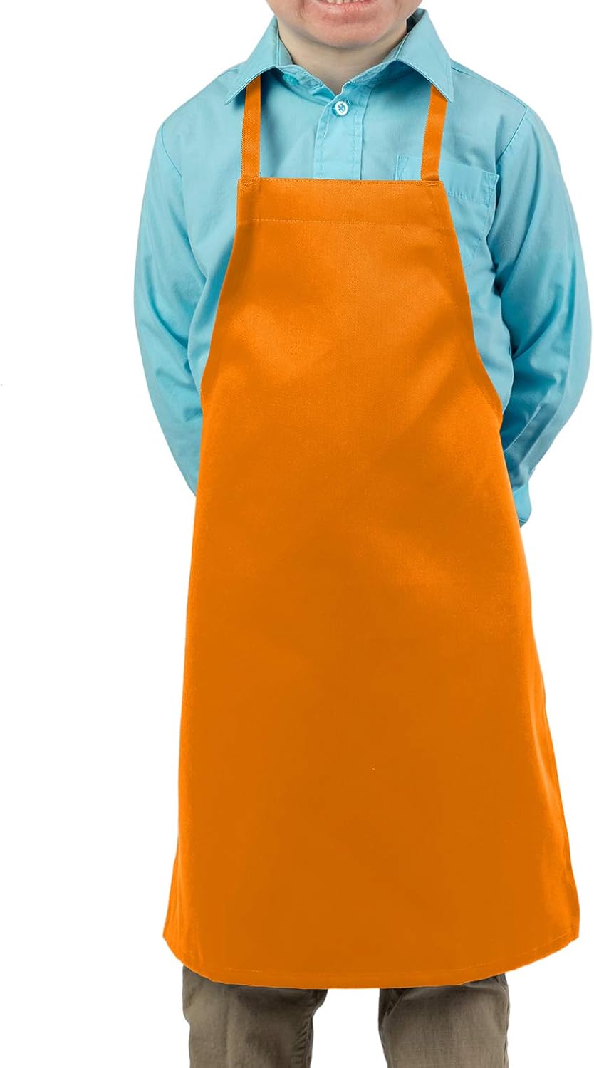 KNG Kids Cooking Apron for Girls and Boys – Medium