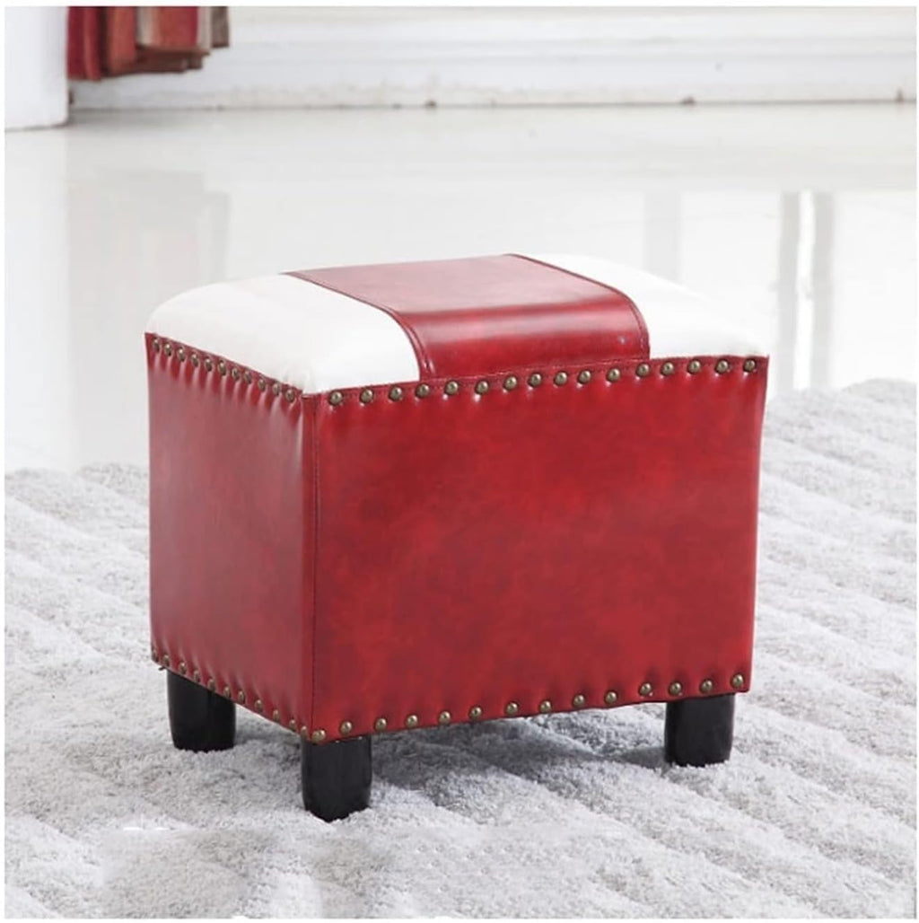 BTZHY Vanity Chair,Vanity Benches, Leather Footstools, Piano Stool, Makeup Seat, Dressing Stools, Women Bedroom Dressing Stools