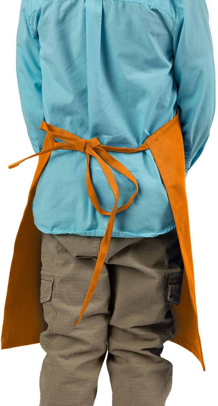 KNG Kids Cooking Apron for Girls and Boys – Medium