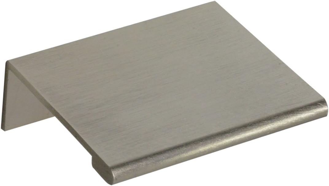 #3154-2 in. CKP Brand Edge Pull, Brushed Satin Nickel - 10 Pack