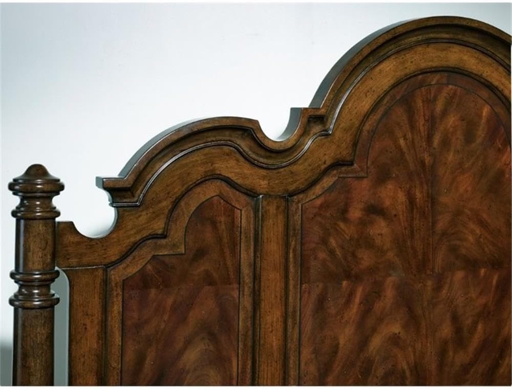 Hooker Furniture Leesburg California King Poster Panel Bed in Mahogany